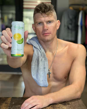 Stephen Thompson Showcasing His Karate Moves In A Training Session. Wallpaper