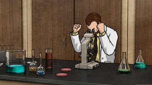 Sterling Archer Fist Pump Wallpaper