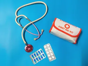 Stethoscope And A First Aid Kit Wallpaper