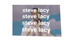 Steve Lacy With Clouds Behind Him Wallpaper