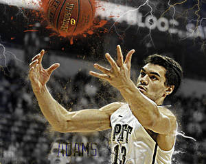 Steven Adams Artistic Edit Wallpaper