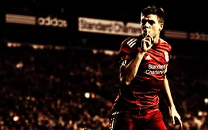 Steven Gerrard Hush Wallpaper