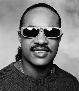 Stevie Wonder Sweetly Smiling Wallpaper