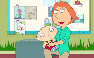 Stewie And Lois Griffin Wallpaper