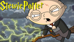 Stewie Griffin As Harry Potter Wallpaper