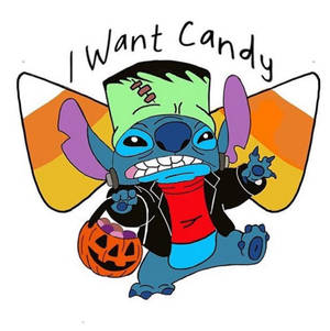 Stitch In Cute Disney Halloween Wallpaper
