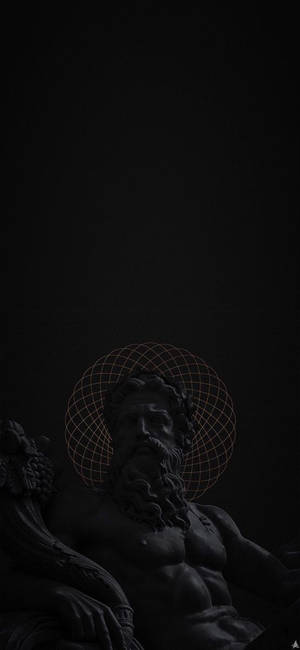 Stoicism Zeus Statue Wallpaper