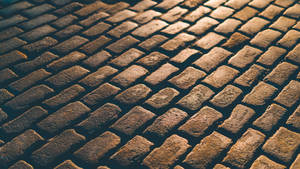 Stone Brick Pathway Wallpaper