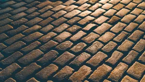 Stone Brick Pathway Wallpaper