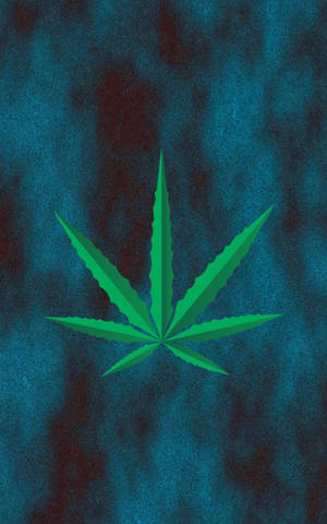 Stoner Smoking Weed Logo Wallpaper