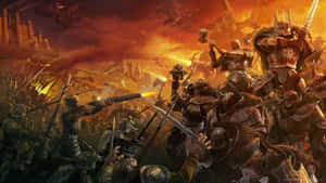 Storm Of Steel: Join An Epic Battle Beyond Company Wallpaper