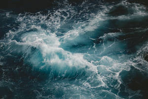 Storm Raging Waters Wallpaper