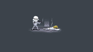 Stormtrooper And Luke Skywalker Tumblr Desktop Wallpaper