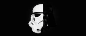 Stormtrooper Darth Vader Symmetry Wallpaper