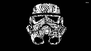 Stormtrooper Helmet Abstract Wallpaper