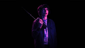 Stranger Things Cast Mike Wheeler Wallpaper