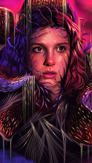 Stranger Things Pretty Elle Iphone Wallpaper