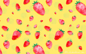 Strawberry Wallpaper - Hd Wallpapers Wallpaper