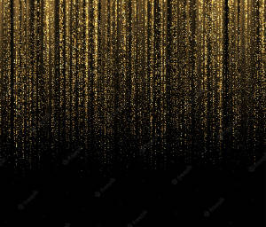 Streaks Of Gold Glitter Black Backdrop Wallpaper