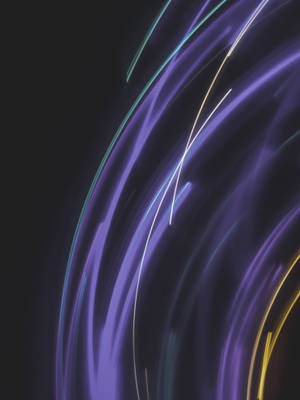 Streaks Of Violet Light Mobile 3d Wallpaper