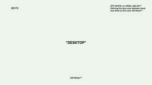 Streamline Your Workflow With The New Off White Ipad Wallpaper