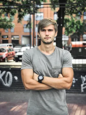 Street Man Portrait Wallpaper