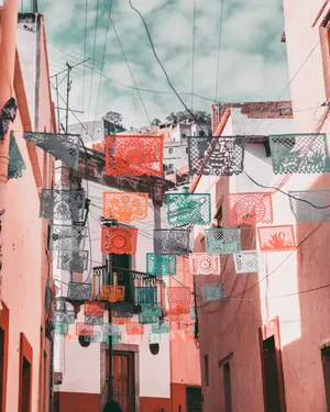 Street Napkins In Mexico Wallpaper
