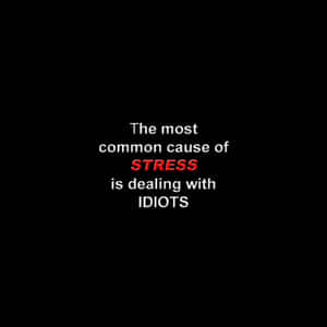 Stress Aesthetic Quotes Wallpaper