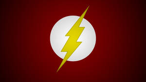 Strike A Lightning- The Flash Logo Wallpaper