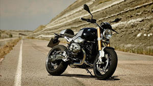 Striking Bmw R Ninet Motorcycle In High Definition. Wallpaper