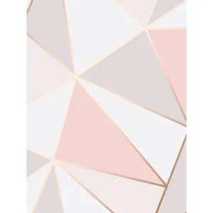 Striking Contrast - Grey And Pink Wallpaper