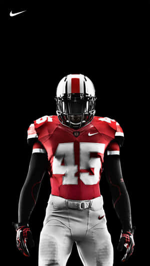 Striking Ohio State Football Team Uniform Wallpaper