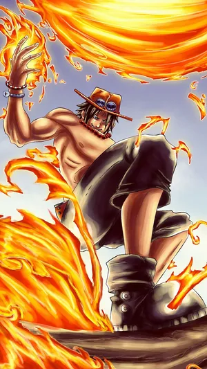 Striking Sanji Iphone Wallpaper Wallpaper