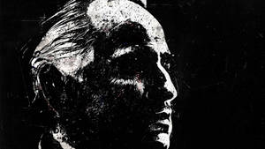 Striking Sketch Of Vito Corleone - The Godfather Wallpaper