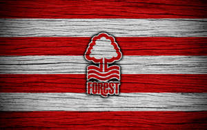 Striped Nottingham Forest Fc Wallpaper