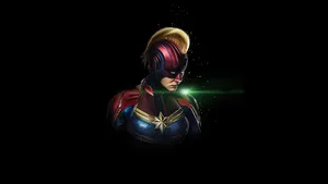 Strong And Fearless - Captain Marvel Wallpaper