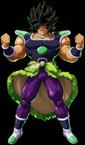 Strong Muscular Broly Wallpaper