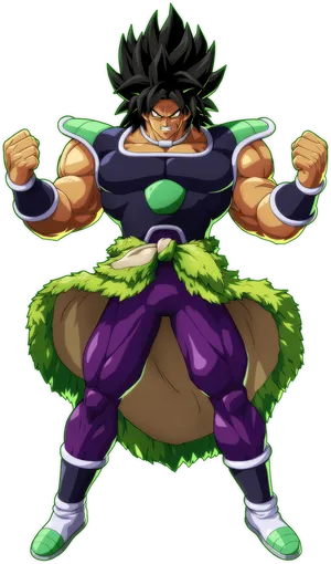 Strong Muscular Broly Wallpaper