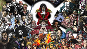 Strong One Piece Characters Wallpaper