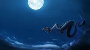 Studio Ghibli Aesthetic Desktop Spirited Away Haku Wallpaper