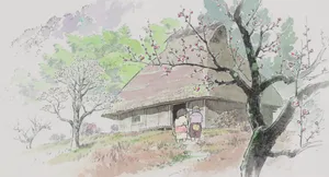 Studio Ghibli Desktop Hut House Wallpaper