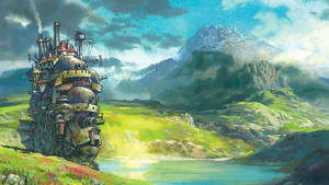 Studio Ghibli Scenery Howl’s Moving Castle Wallpaper