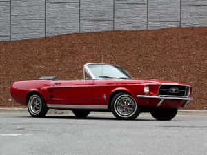 Stunning 1967 Ford Mustang Convertible Wallpaper