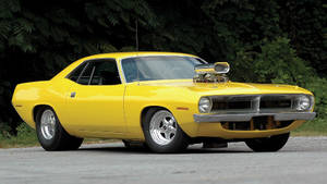 Stunning 1970 Plymouth Hemi Cuda Classic Car Wallpaper