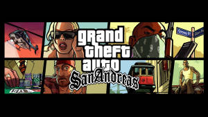 Stunning 4k Game Poster Of Grand Theft Auto: San Andreas Wallpaper