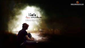 Stunning Alone Boy Quotes Wallpaper