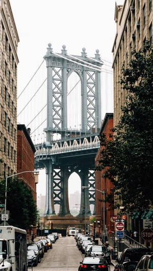 Stunning Brooklyn Bridge New York Iphone Wallpaper