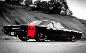 Stunning Dodge Charger In Action Wallpaper