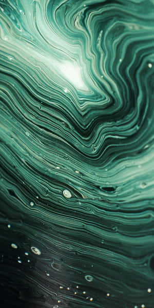 Stunning Emerald Green Abstract Art Wallpaper Wallpaper
