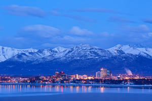 Stunning Perspective Of Anchorage Wallpaper